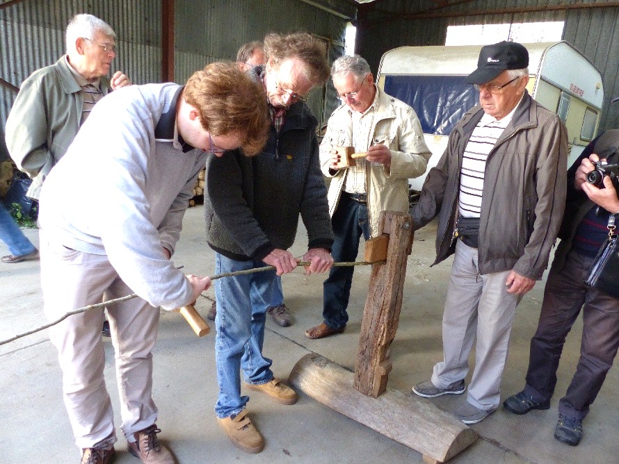 Dmonstration de fabrication d'une rouette